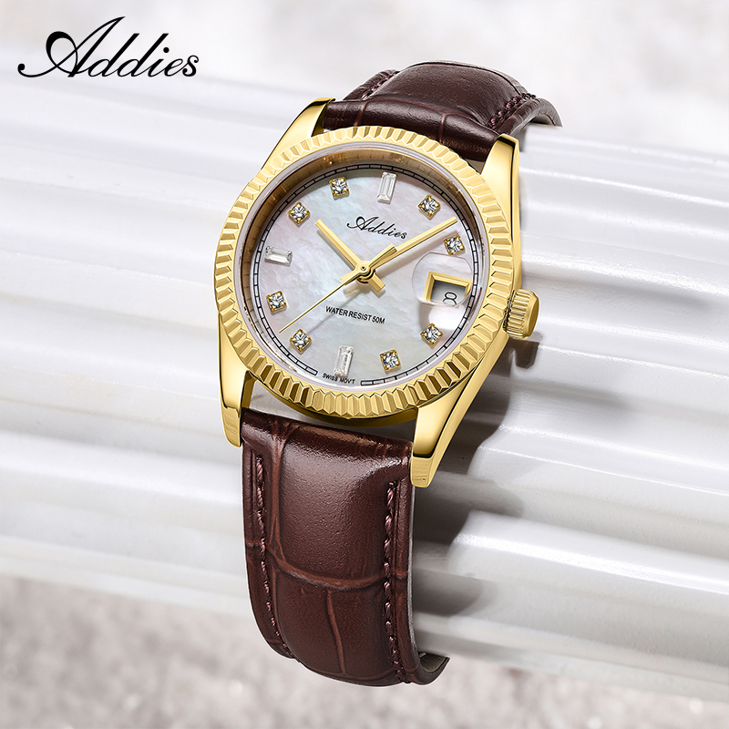 Luxury Watch Lady - Addies 585 Quartz Woman's Watch 28mm