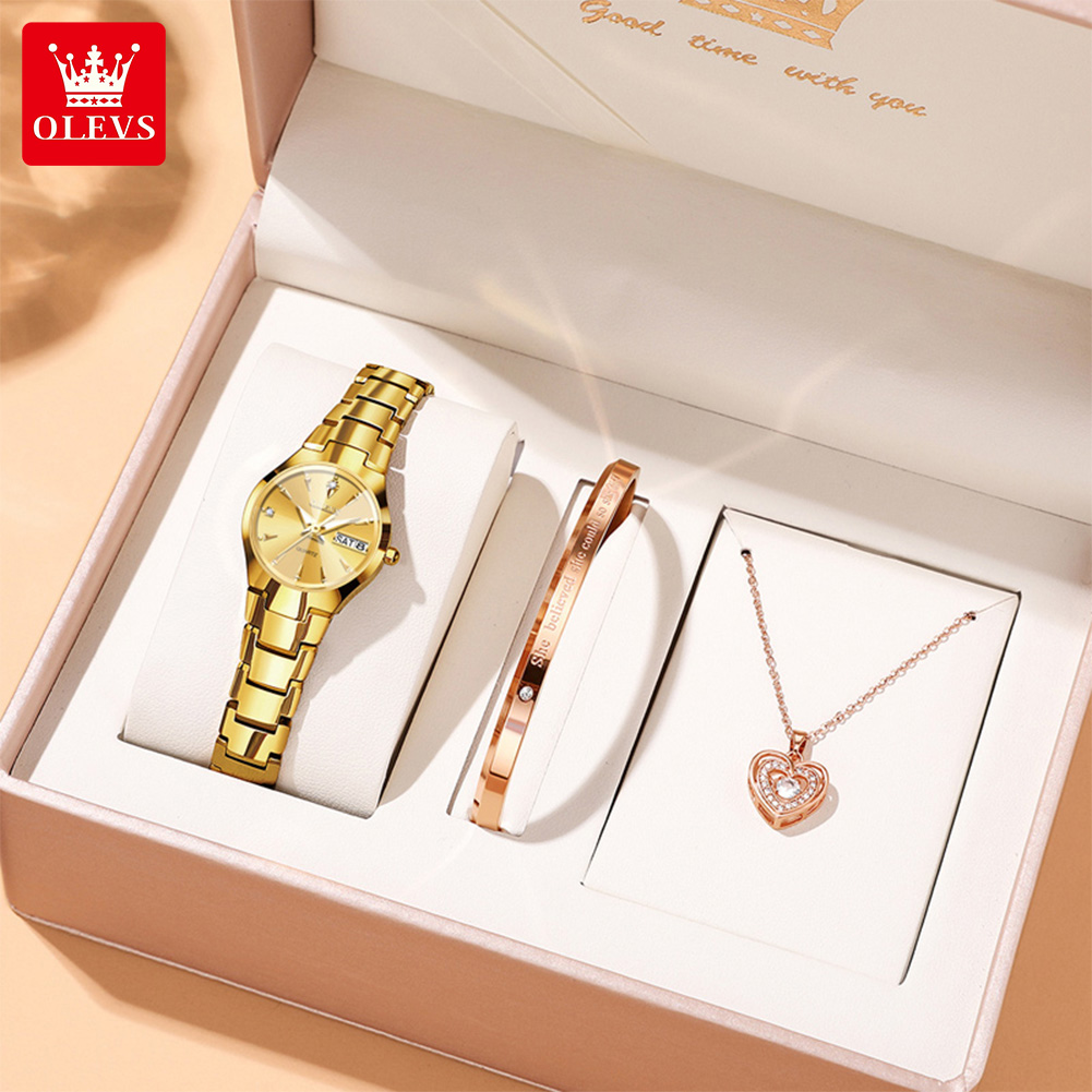 Luxury Watch Lady - OLEVS Ladies Watch 8697 Luxury Elegant