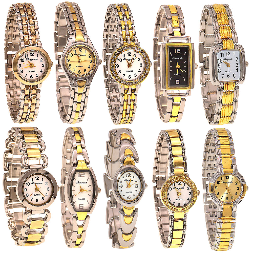 Luxury Watch Lady - 10pcs/Lot, Mixed Bulk Elegant Women's Watches