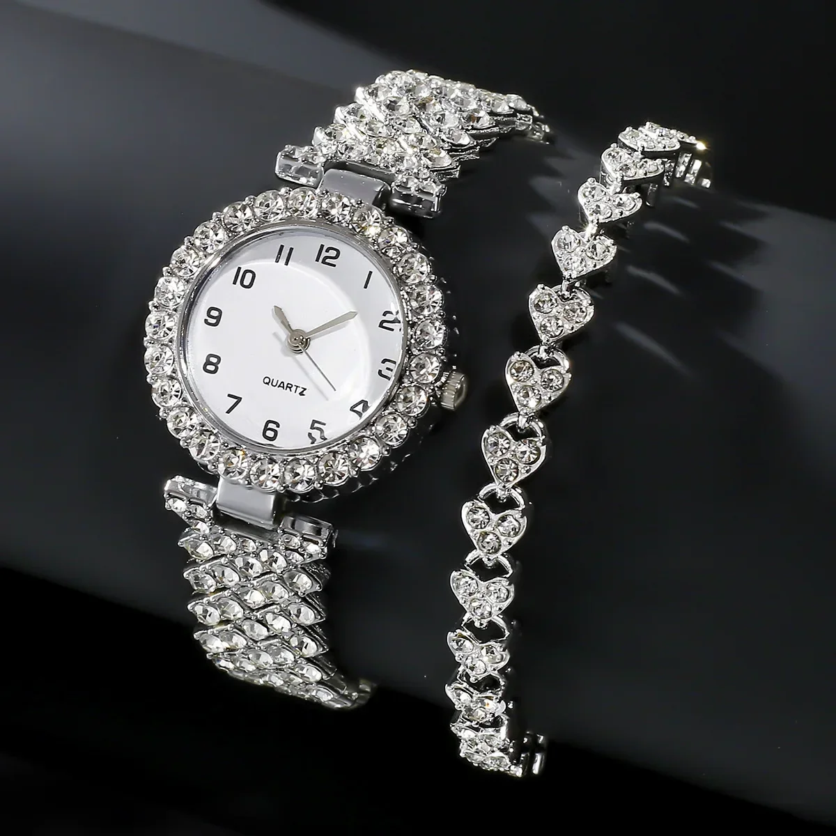 Luxury Watch Lady - 1pcs/2pcs Luxury Fashion Women Watch Set