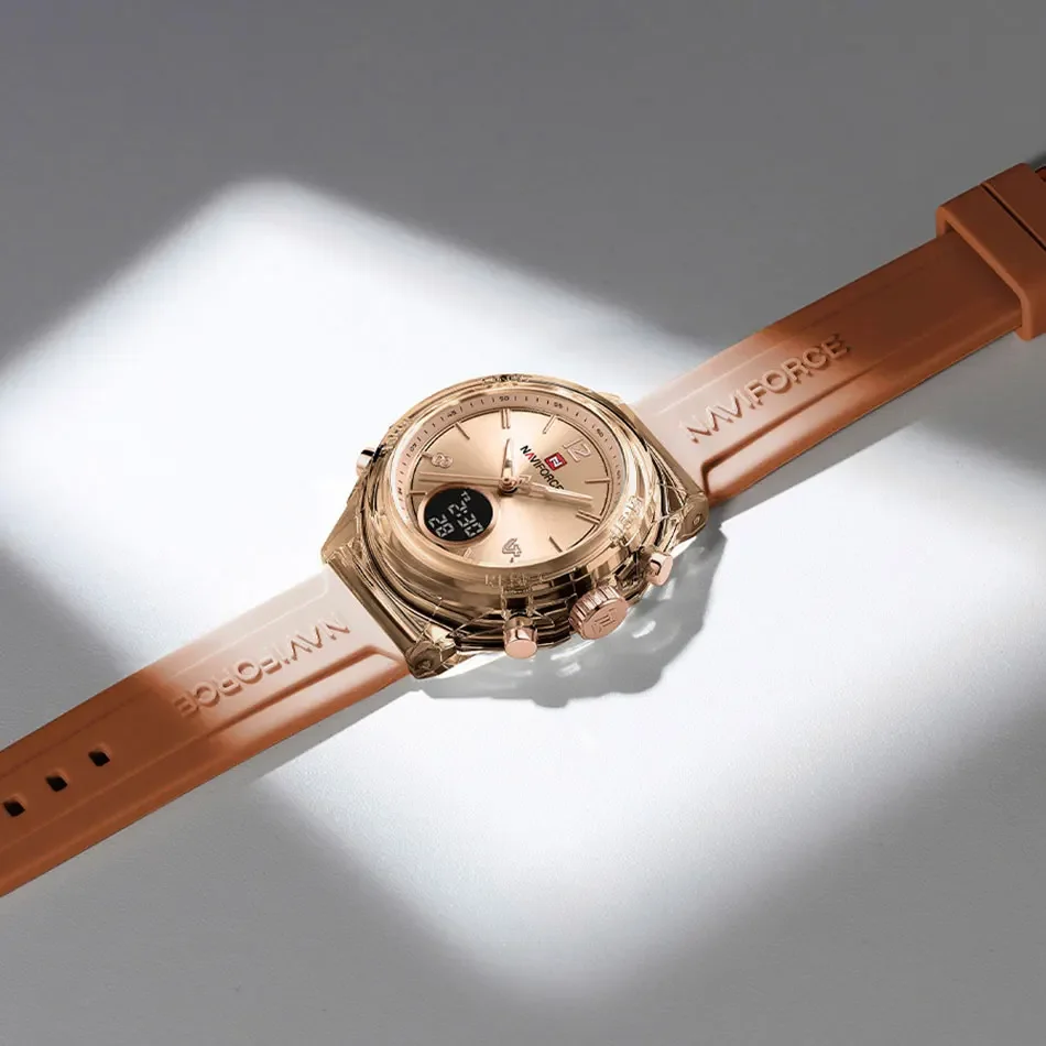 NAVIFORCE NF7109 Quartz Watch  - Luxury Watch For Girls review and price