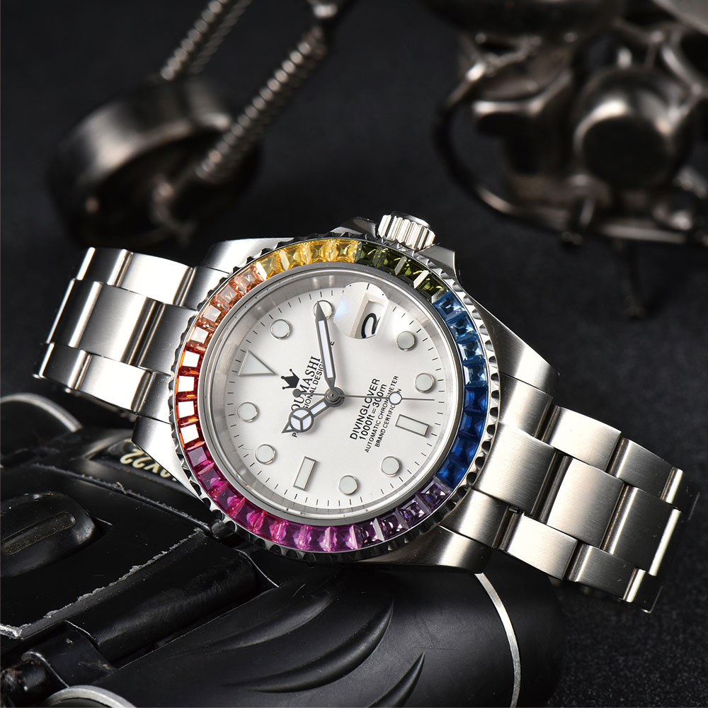 40mm Luxury Diving Men's Watch - Luxury Watch Straps review and price
