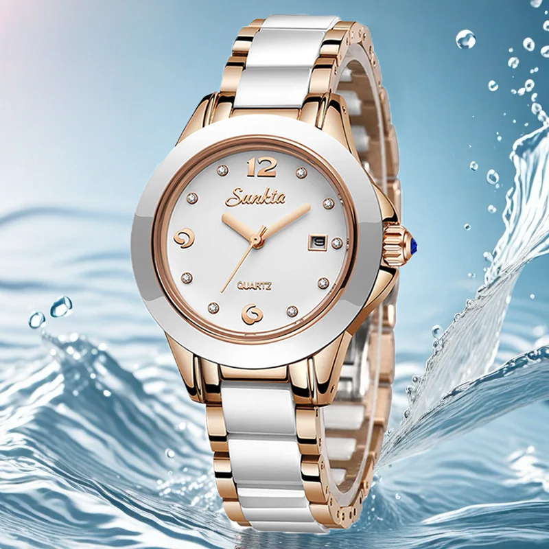 Sunkta Fashion Casual Quartz W - Luxury Watch Lady review and price