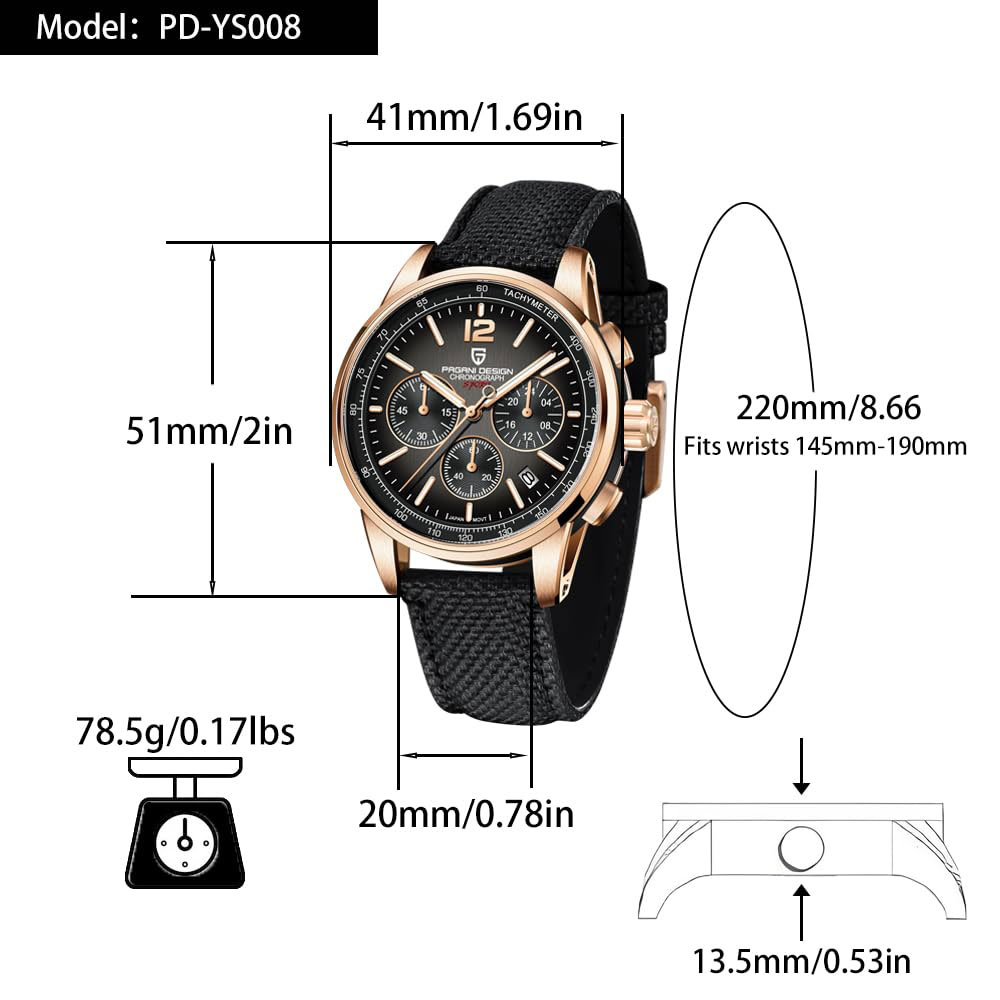PAGANI DESIGN New Mens Watch 4 - Luxury Watch Index review and price