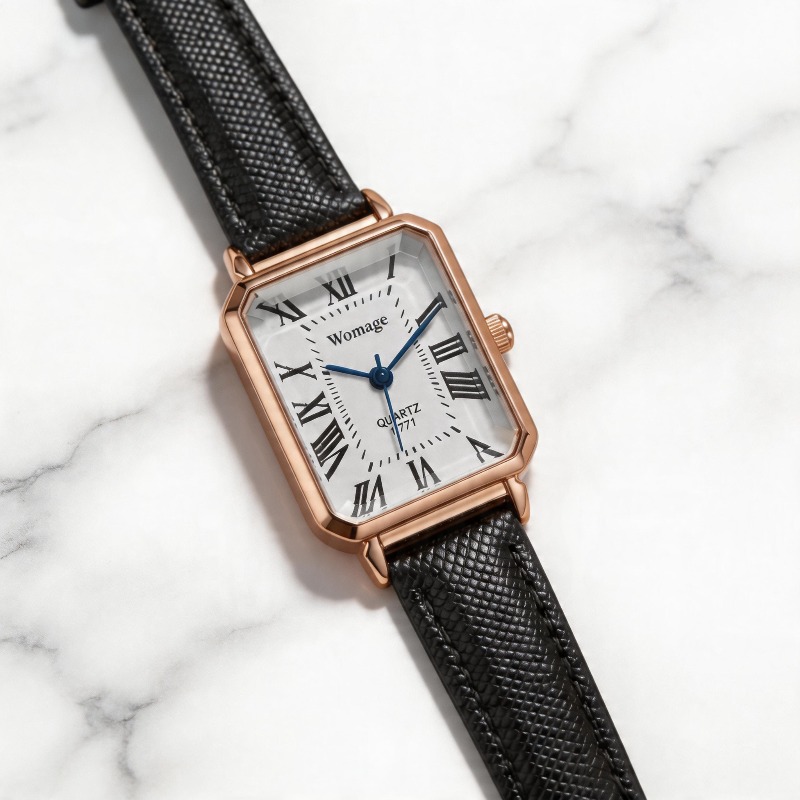 Fashion Rectangle Quartz Watch - Luxury Watch Index review and price