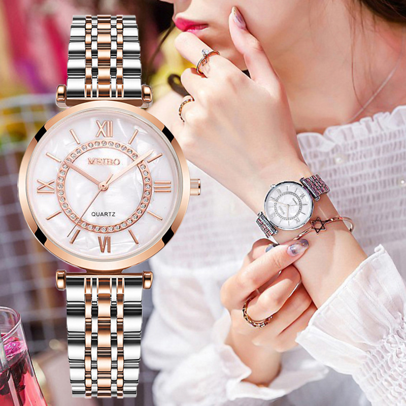Luxury Crystal Women Bracelet  - Luxury Watch Lady review and price