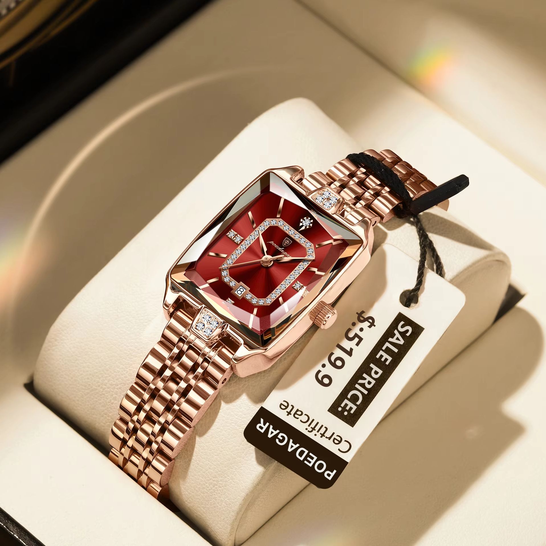 POEDAGAR Fashion Elegant Women - Luxury Watch Lady review and price