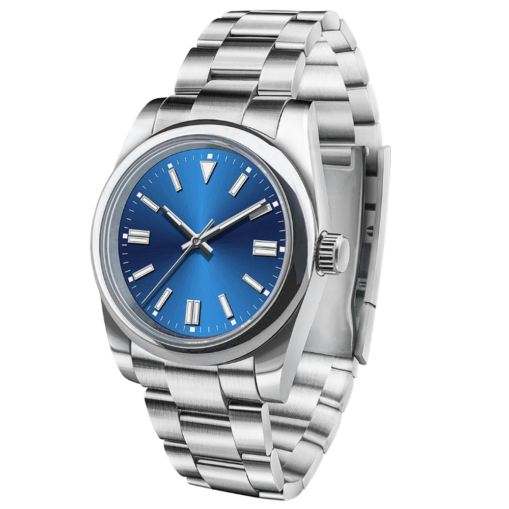 Custom Logo Mens Watch Sapphir - Luxury Watch Straps review and price