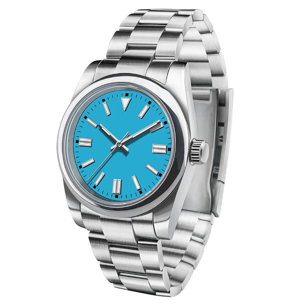 Custom Logo Mens Watch Sapphir - Luxury Watch Straps review and price