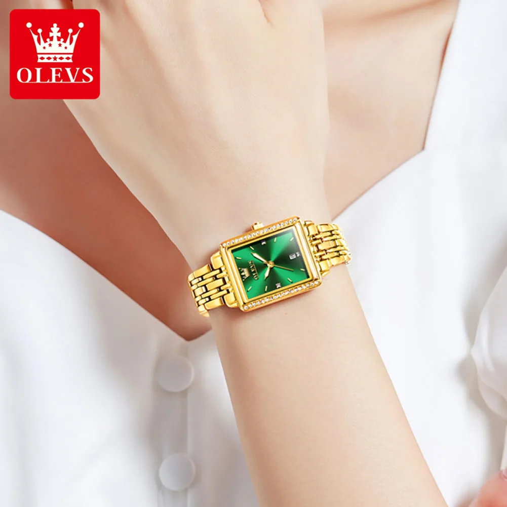 OLEVS 9995 Elegant Quartz Ladi - Luxury Watch For Girls review and price