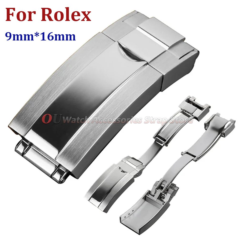 9mmx16mm Stainless Steel Deplo - Luxury Watch Green review and price