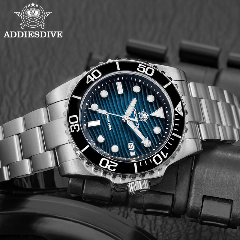 ADDIESDIVE Men's 2115 Quartz W - Luxury Watch Straps review and price