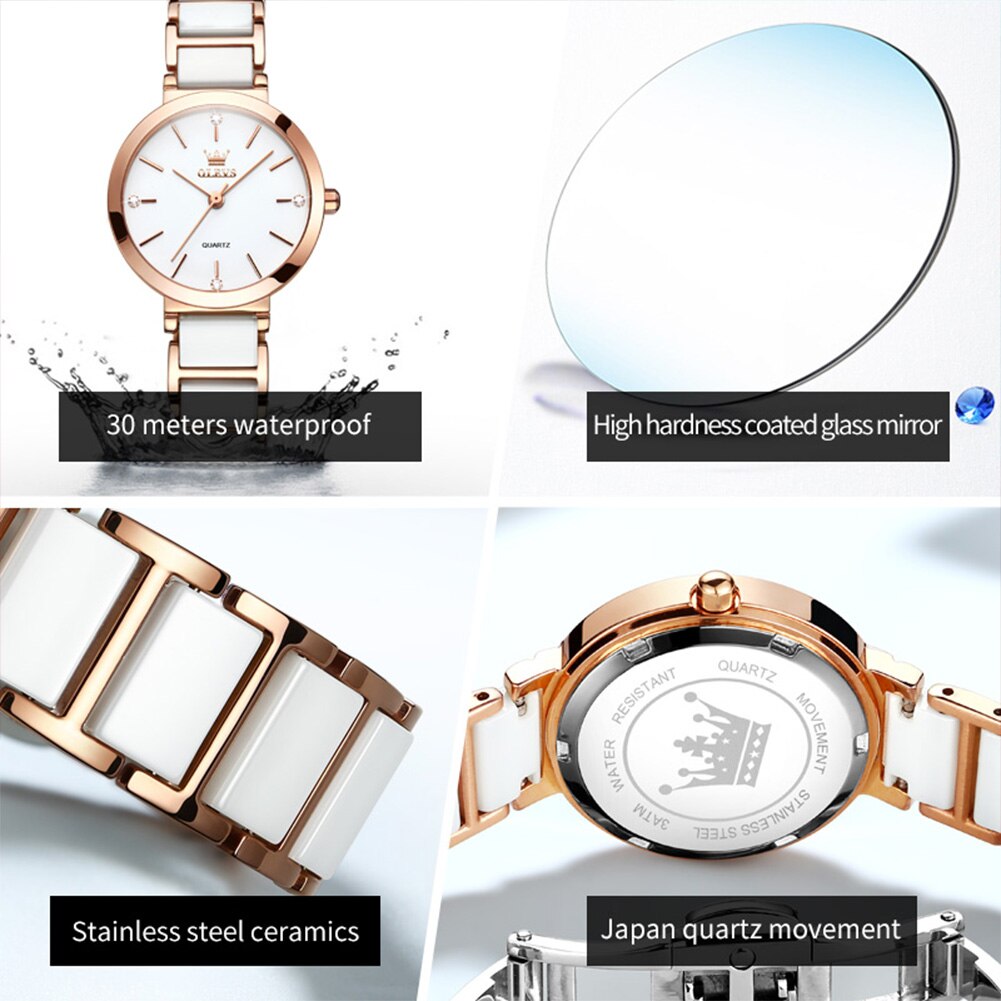OLEVS Fashion Women Watches Re - Luxury Watch For Girls review and price