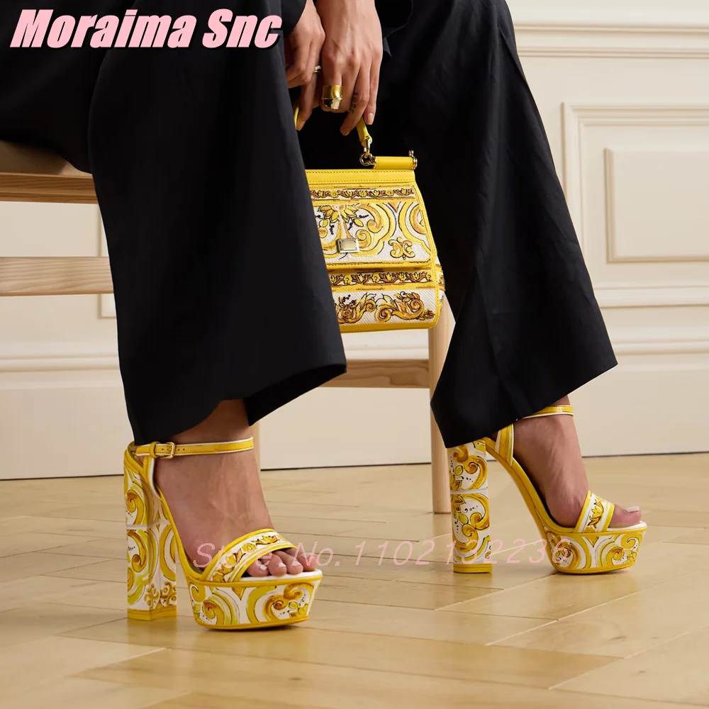 Luxury Printed Platform Sandal - Luxury Watch For Girls review and price
